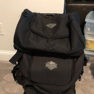 Harley Davidson luggage for Sissy Bar